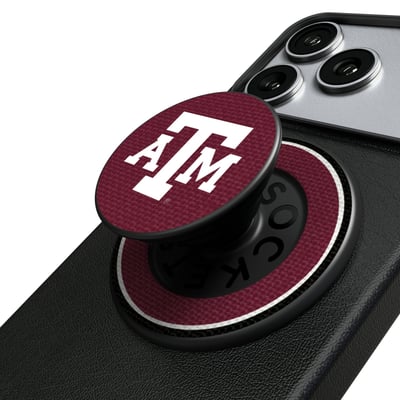 Texas A&M Aggies Keyscaper PopSockets Magnetic Phone Grip & Stand