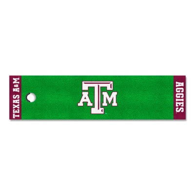 Texas A&M Aggies Logo Brands Putting Green Mat