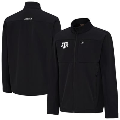  Texas A&M Aggies Ariat Full-Zip Vernon Softshell Jacket - Black