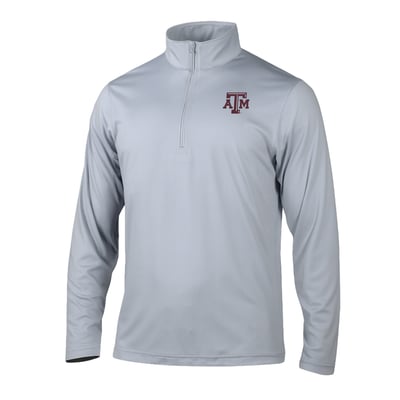  Texas A&M Aggies Columbia Fairway Break Quarter-Zip Pullover - Gray