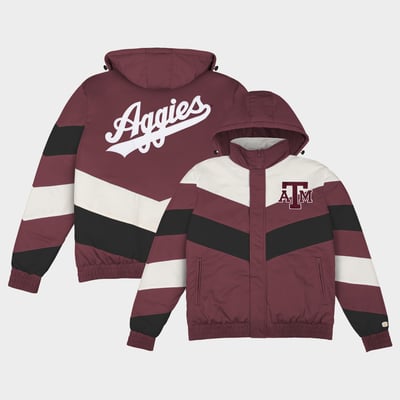  Texas A&M Aggies Homefield Retro Full-Zip Jacket - Maroon
