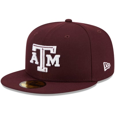Texas A&M Aggies New Era 59FIFTY Fitted Hat - Maroon