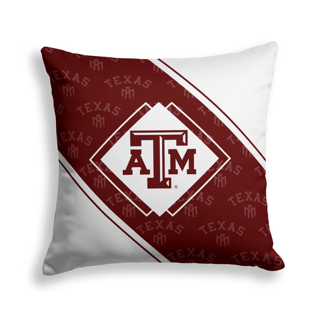 Texas A&M Aggies Pegasus 18" x 18" Diamond Boxed Decor Pillow