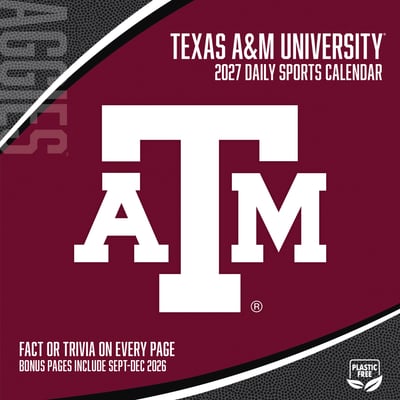 Texas A&M Aggies 2027 Box Calendar