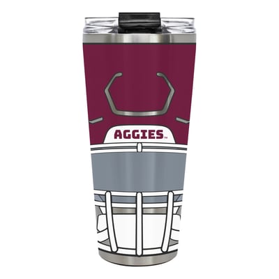 Texas A&M Aggies 32oz. Helmet Big Slim Tumbler