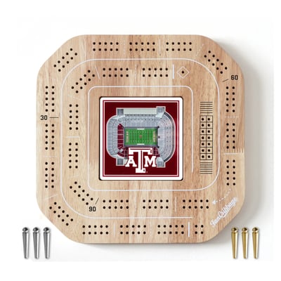 Texas A&M Aggies StadiumView Cribbage Game