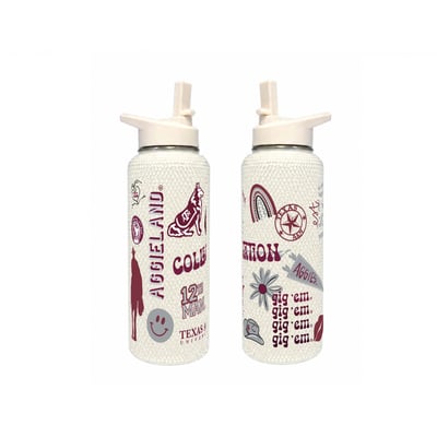 Texas A&M Aggies The Memory Company 34oz. Bling Quencher Bottle
