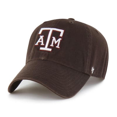  Texas A&M Aggies '47 Unisex Vault Clean Up Adjustable Hat - Brown