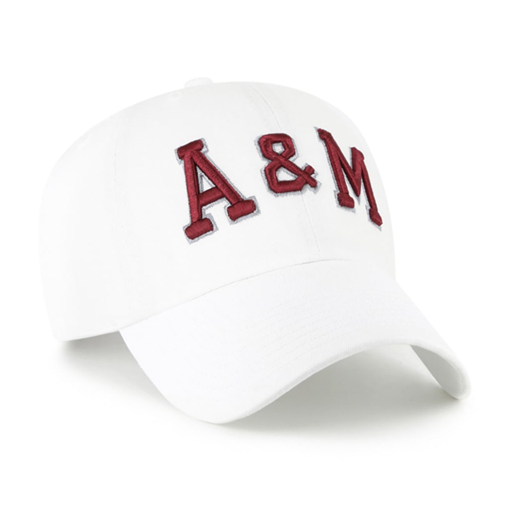 Texas A&M Aggies '47 Unisex Clean Up Adjustable Hat - White