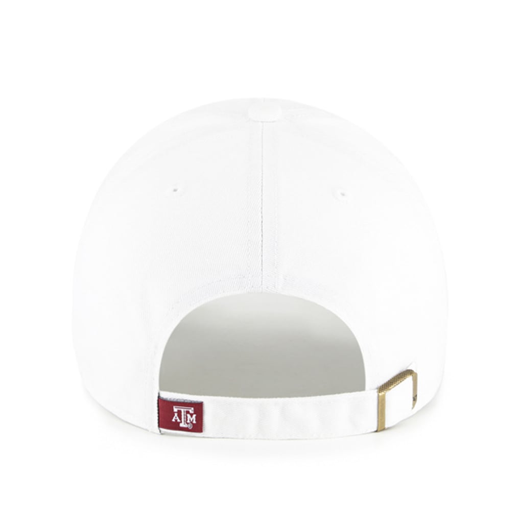  Texas A&M Aggies '47 Unisex Clean Up Adjustable Hat - White