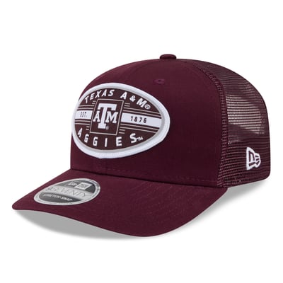  Texas A&M Aggies New Era Unisex Inline Patch 9SEVENTY Trucker Adjustable Hat - Maroon