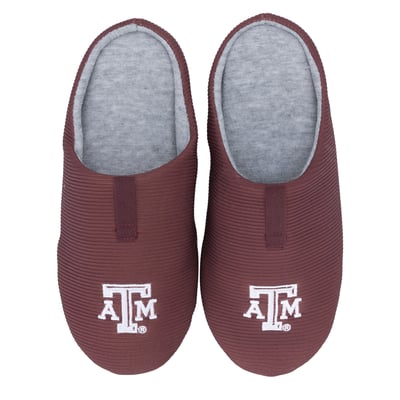 Texas A&M Aggies ZooZatz Unisex Ribbed Slide Slippers