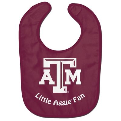 Texas A&M Aggies WinCraft Little Fan All-Pro Baby Bib