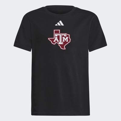  Texas A&M Aggies adidas Youth Fresh T-Shirt - Black