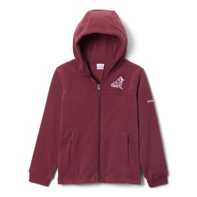  Texas A&M Aggies Columbia Youth Flanker Fleece Full-Zip Hoodie - Maroon