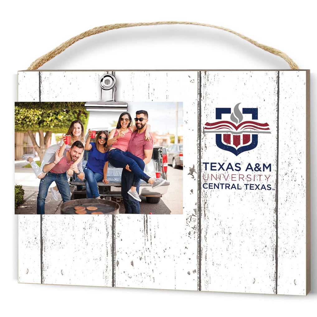 Texas A&M Central Texas Warriors 8" x 10" Weathered Clip It Frame