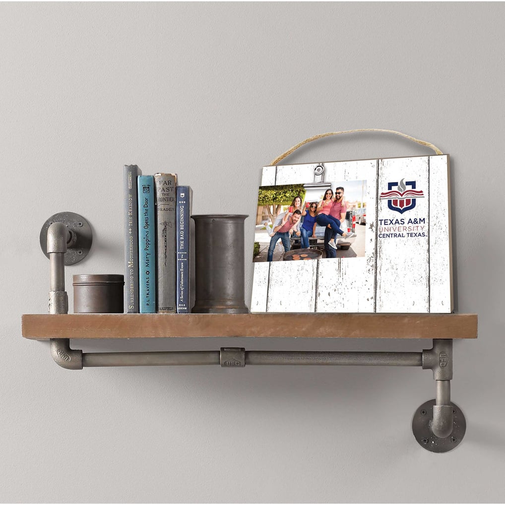 Texas A&M Central Texas Warriors 8" x 10" Weathered Clip It Frame