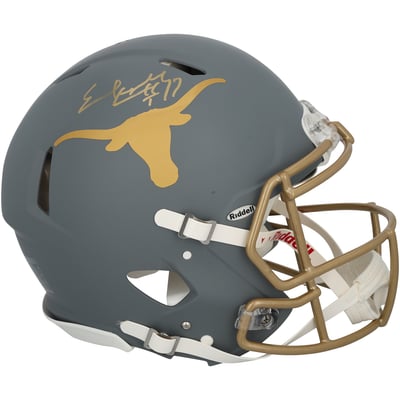 Earl Campbell Texas Longhorns Autographed Fanatics Authentic Riddell Slate Speed Authentic Helmet with "HT 77" Inscription
