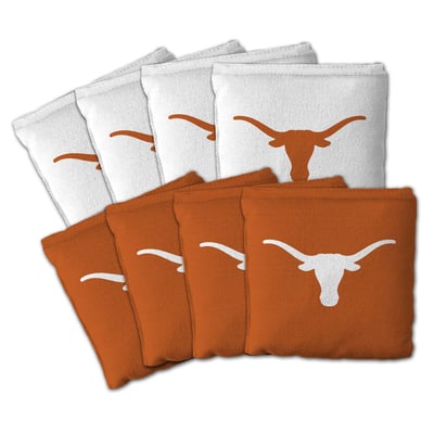 Texas Longhorns Fanpoint Eight-Piece Cornhole Bag Set