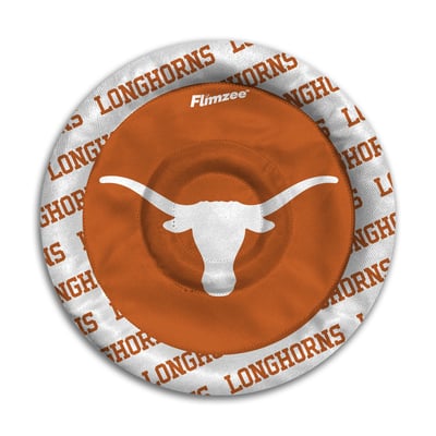 Texas Longhorns Fanpoint Flimzee Bean Bag Flying Disc