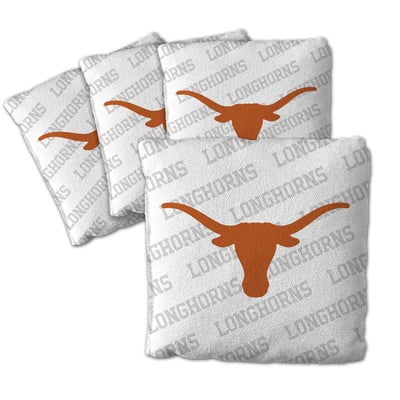 Texas Longhorns Fanpoint Four-Piece Cornhole Bag Set