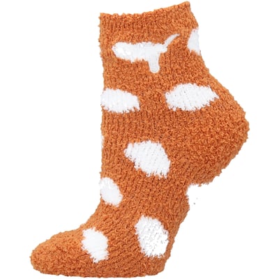 Texas Longhorns ZooZatz Girls Youth Fuzzy Socks