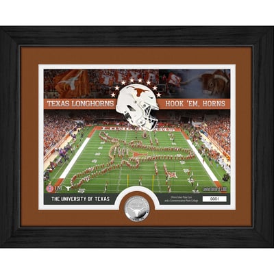 Texas Longhorns Highland Mint Four-Time Football National Champions 13" x 16" Silver Coin Photo Mint