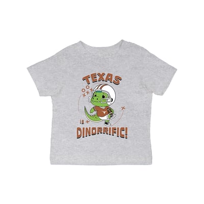 Texas Longhorns Vive La Fete Infant Dinorrific T-Shirt - Gray