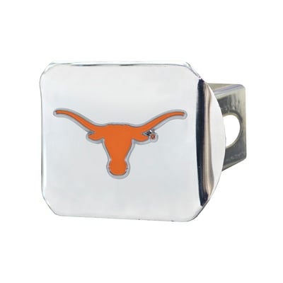 Texas Longhorns Logo Brands Chrome Hitch Cover