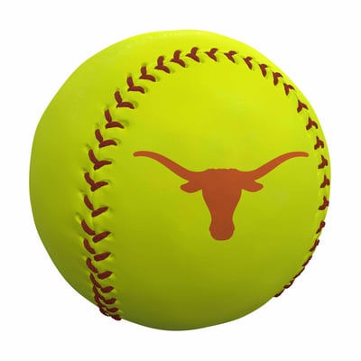 Texas Longhorns Logo Brands Softball