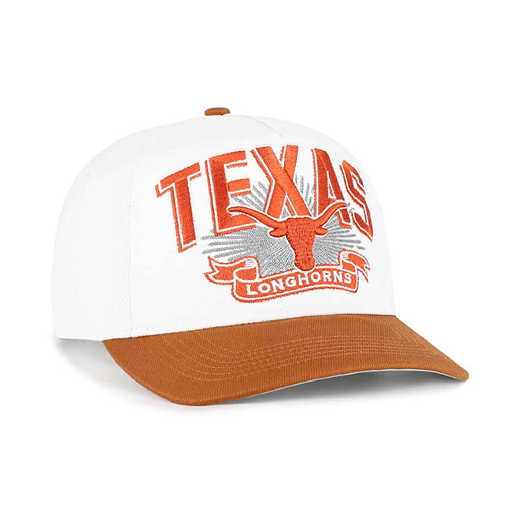 Texas Longhorns '47 Prime Play Hitch Adjustable Hat - White