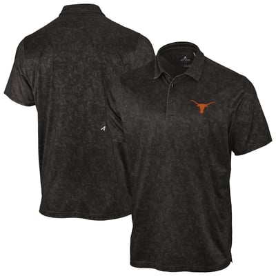 Texas Longhorns Antigua Lush Polo - Black
