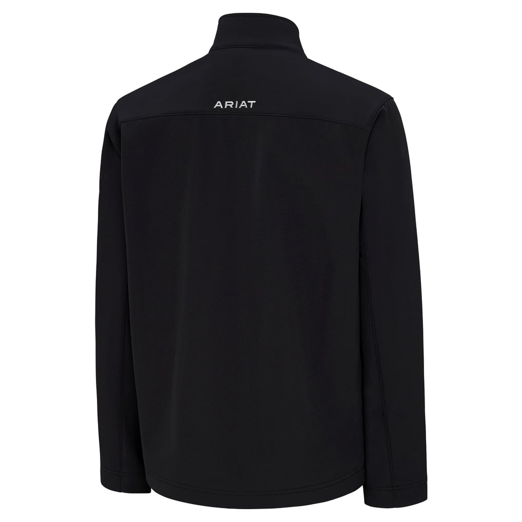 Ariat Texas Longhorns Black Full-Zip Vernon Softshell Jacket