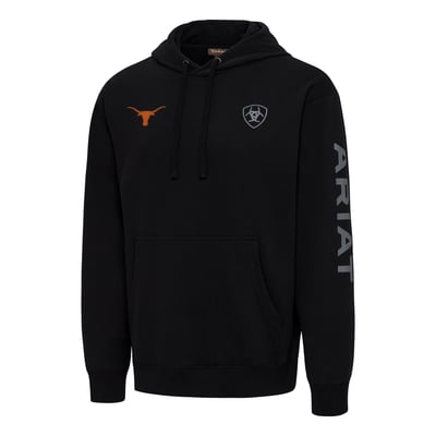  Texas Longhorns Ariat Logo Hoodie - Black