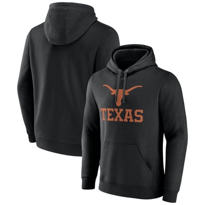 Texas Longhorns Lockup Team Pullover Hoodie - Black