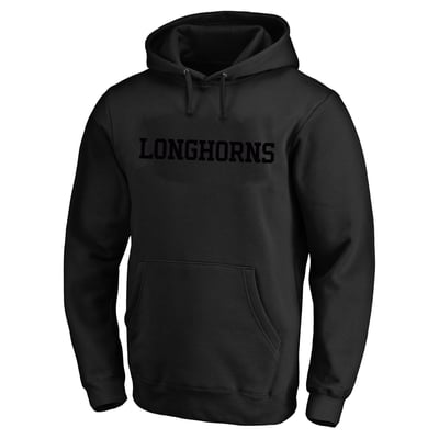  Texas Longhorns Champion Big & Tall Tonal Hoodie - Black