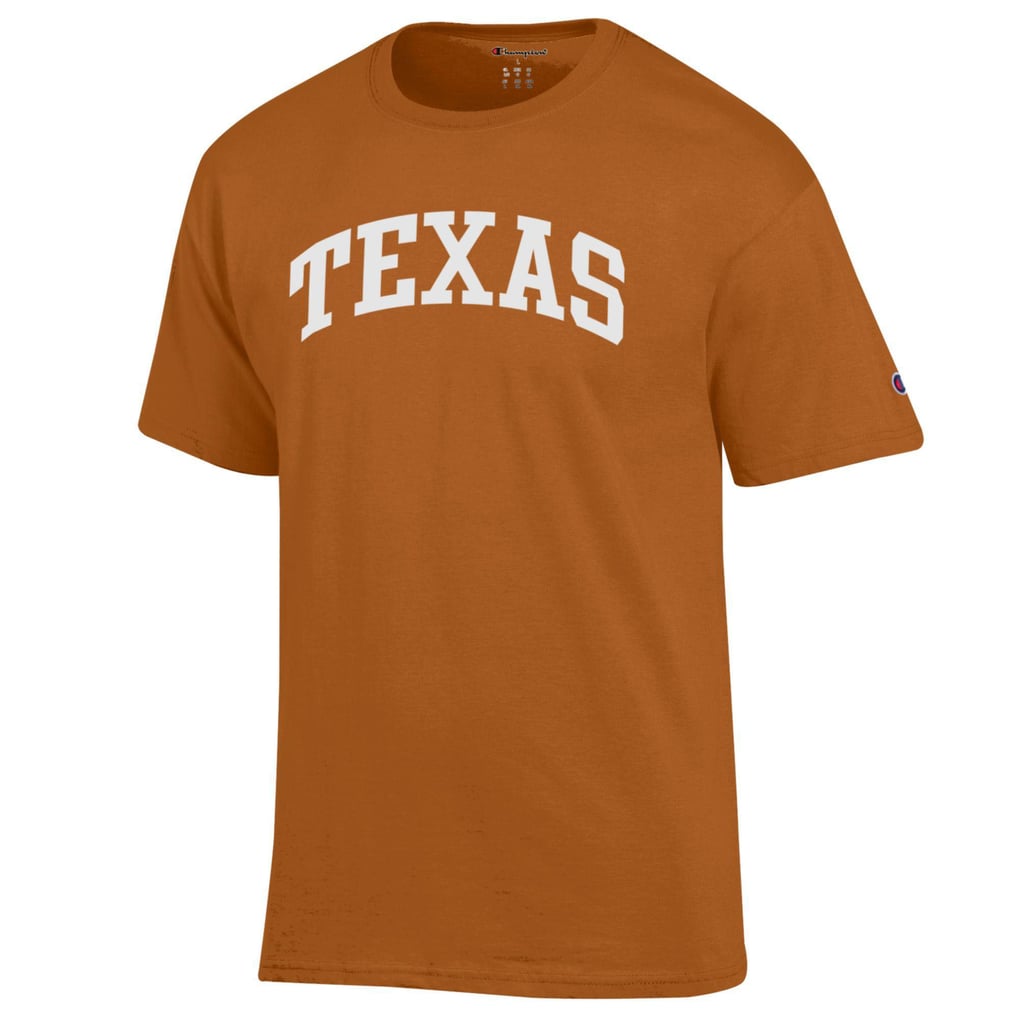  Texas Longhorns Champion Basic Arch T-Shirt - Texas Orange