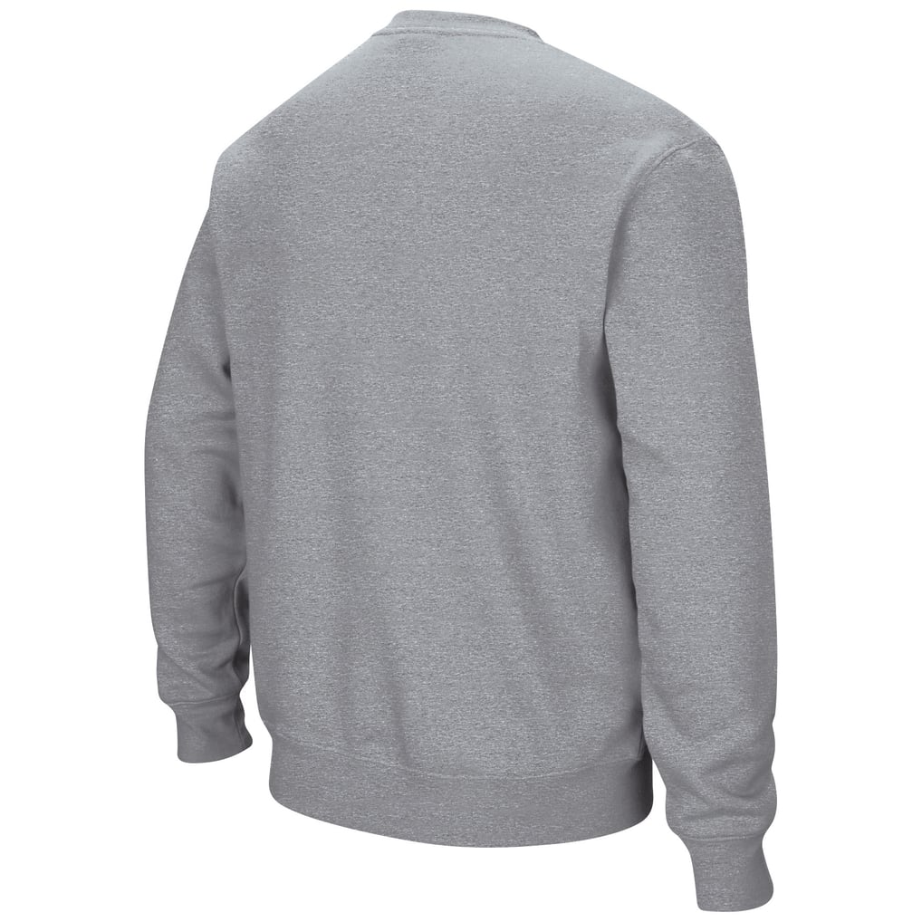 Texas Longhorns Colosseum Arch & Logo Pullover Sweatshirt - Heathered Gray