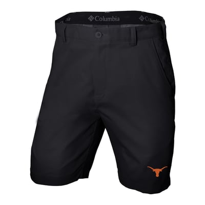  Texas Longhorns Columbia Omni-Wick Lie Angle Shorts - Black
