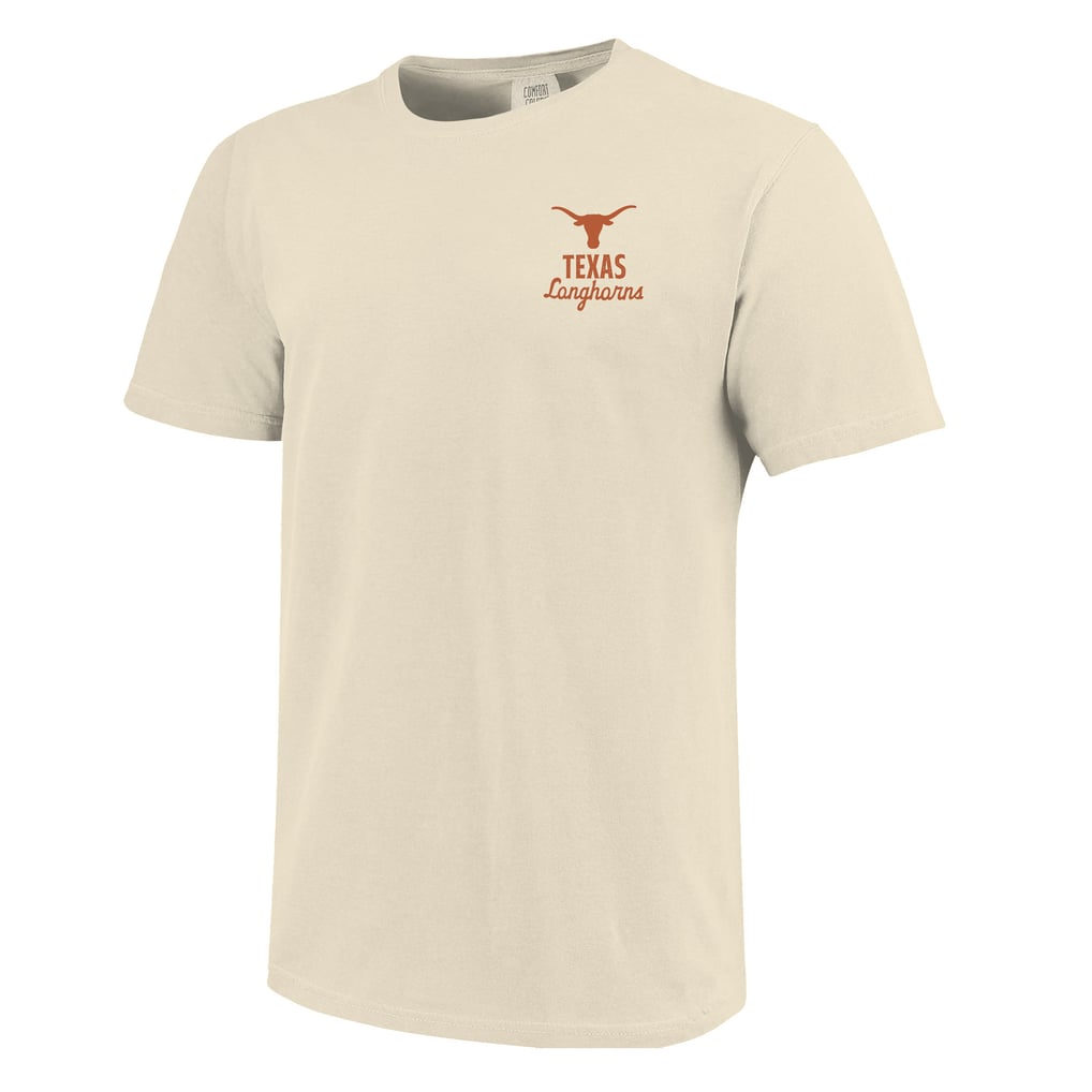 Texas Longhorns Comfort Colors Mascot Overlay T-Shirt - Cream