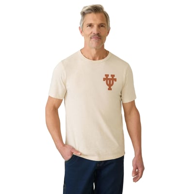 Texas Longhorns FAHERTY Sunwashed T-Shirt - Beige