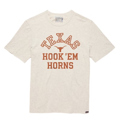 Texas Longhorns FAHERTY Sunwashed T-Shirt - Beige