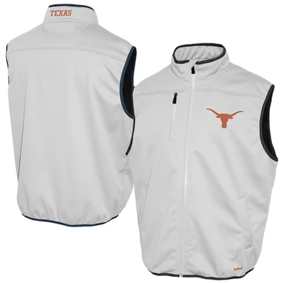 Texas Longhorns Franchise Club Softshell Full-Zip Vest - White