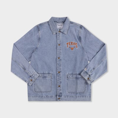 Texas Longhorns Homefield Denim Button-Up Jacket - Denim