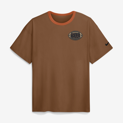 Texas Longhorns Nike Academic Patch Max90 T-Shirt - Brown