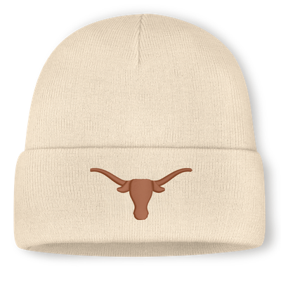 Texas Longhorns Nike Utility Cuffed Knit Hat - Natural