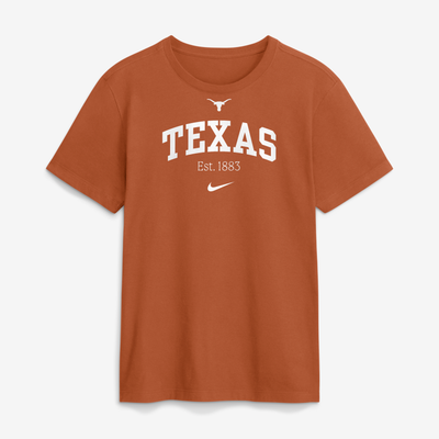 Texas Longhorns Nike Academic Arch T-Shirt - Texas Orange

