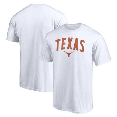 Texas Longhorns Tall Engage Arch T-Shirt - White