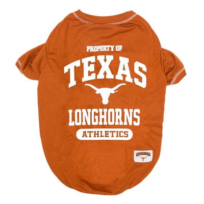 Texas Longhorns Pets First Pet T-Shirt