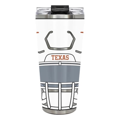Texas Longhorns 32oz. Helmet Big Slim Tumbler